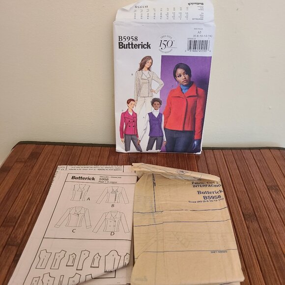 Two Butterick Patterns - Uncut - Picture 5 of 9